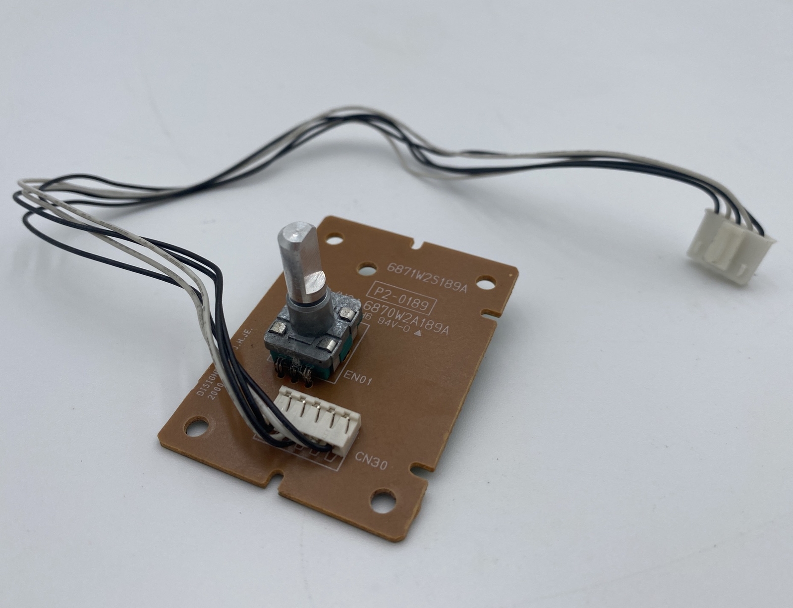 GE Microwave PCB Selector Switch OEM WB27X10396 gallery