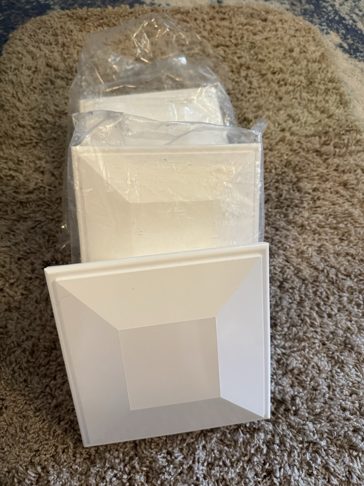 7 Pack. Freedom 5-In x 5-In Contemporary Post Top White Brand New gallery