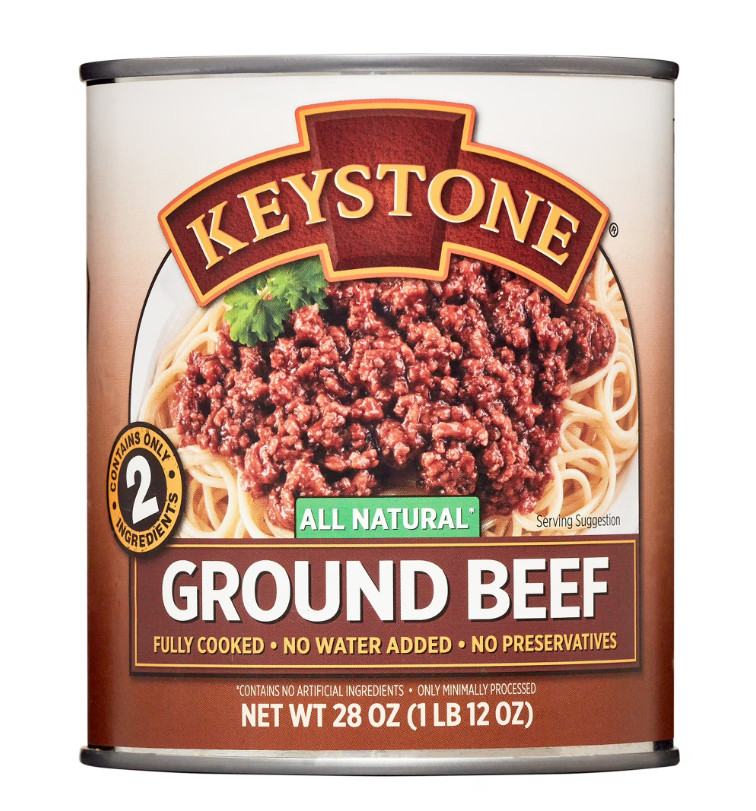 Keystone All natural Ground Beef 28 oz Can, (PACK OF 2) Free Shipping gallery