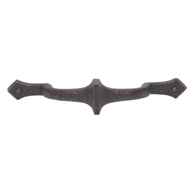 Hickory Hardware Mountain Lodge 3" Ctr Arch Pull Dark Antique Copper P3060-DAC gallery