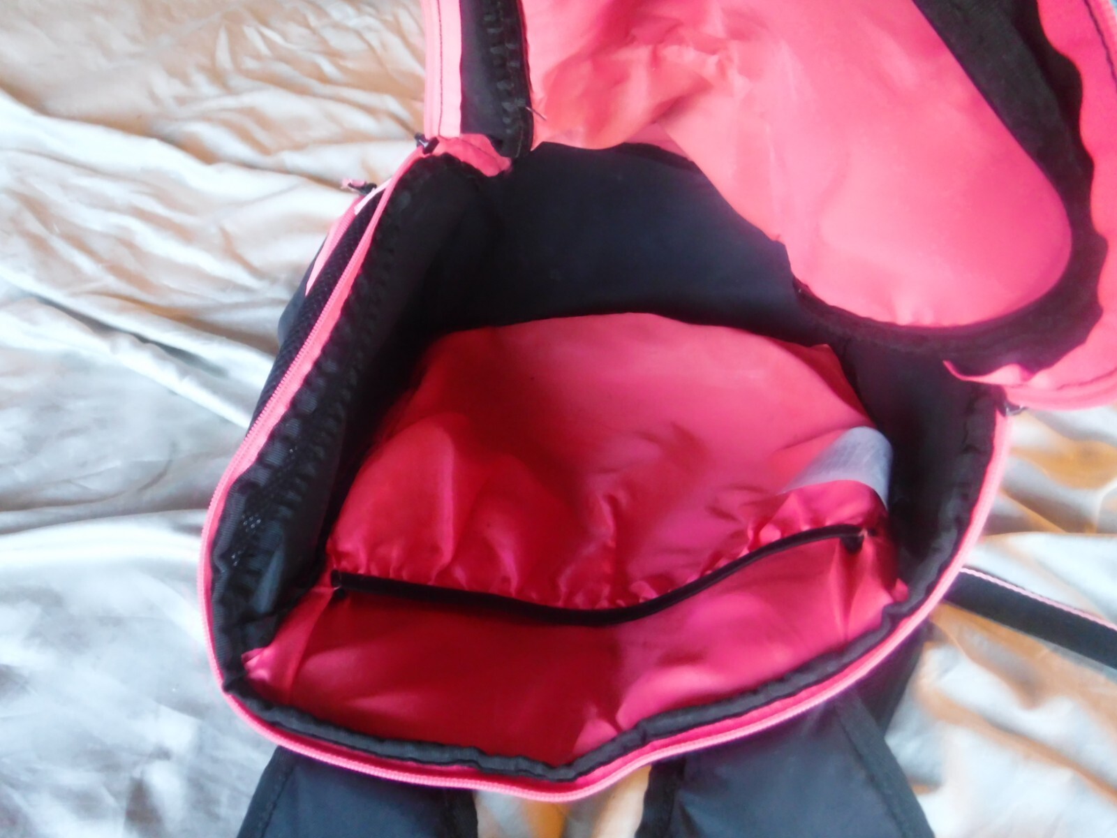 Arena Backpack Black and Pink 2