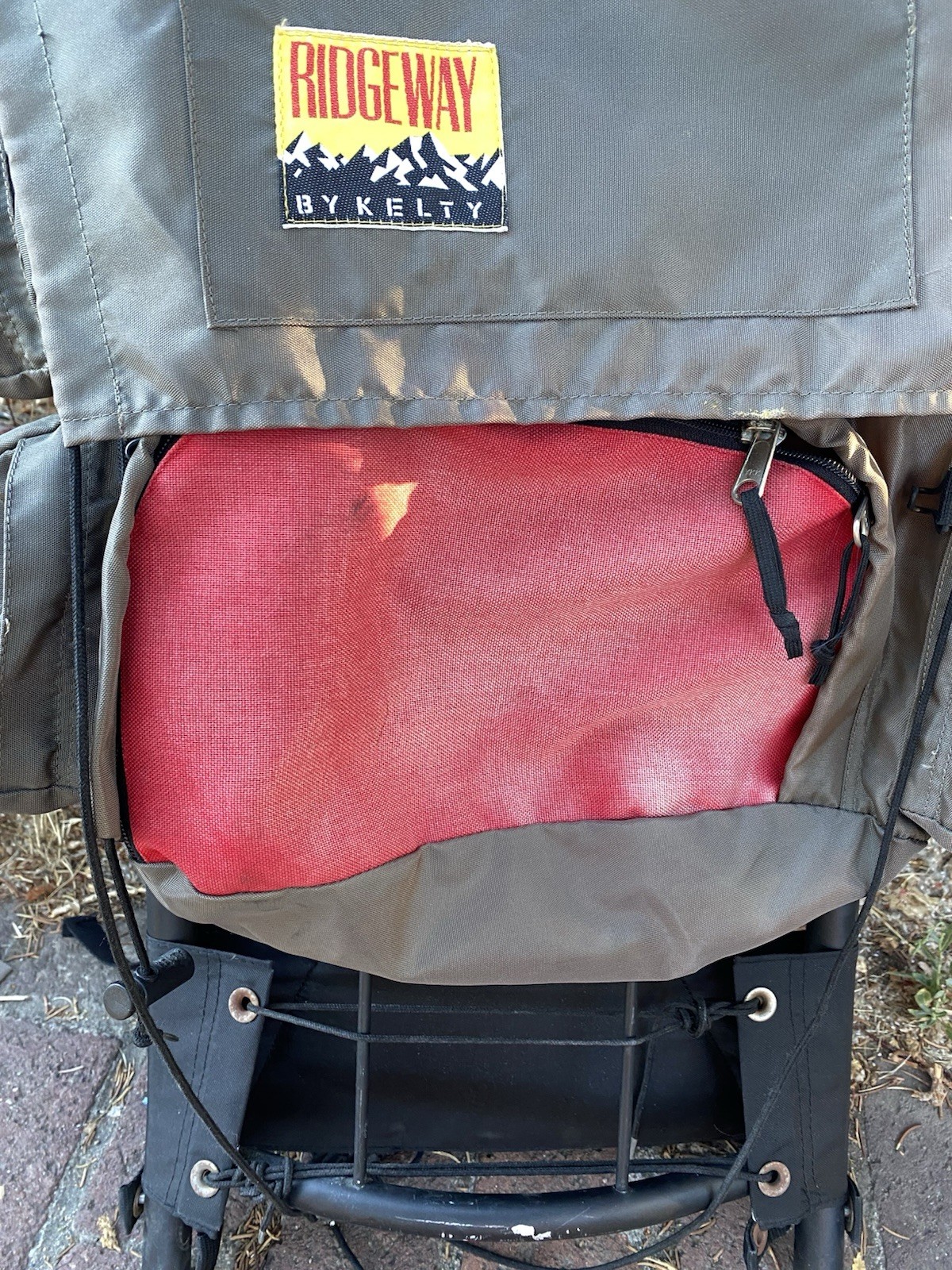 VTG Ridgeway KELTY External Frame Backpack Hiking Pack Camping Large 2