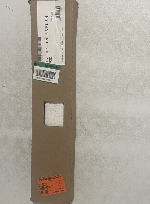 17-7/8 in. Solid Surface Technology Sidesplash in Arctic - USS19Y-ARCY gallery