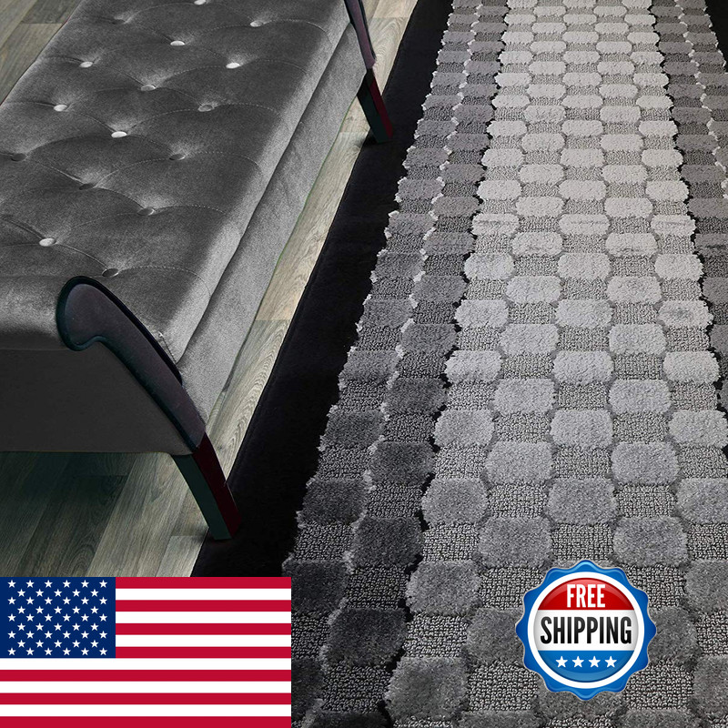 Orfa Home 7 Ft Long Non-Slip Washable Carpet Runner Rug Rubber Backing Custom gallery