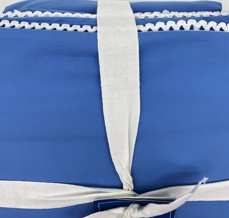 Pottery Barn~Mark D. Sikes Pixie Scalloped Duvet Cover~Queen~2 Shams + Sheet Set gallery