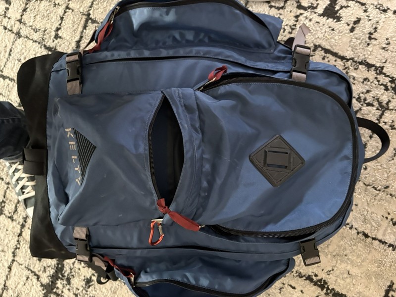 Kelty Red Wing Blue Outdoor Camping Hiking Backpack 3