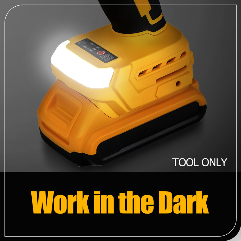 Compatible Dewalt 20Volt Max Brushless Cordless 1/4" Hex Impact Driver Compact gallery