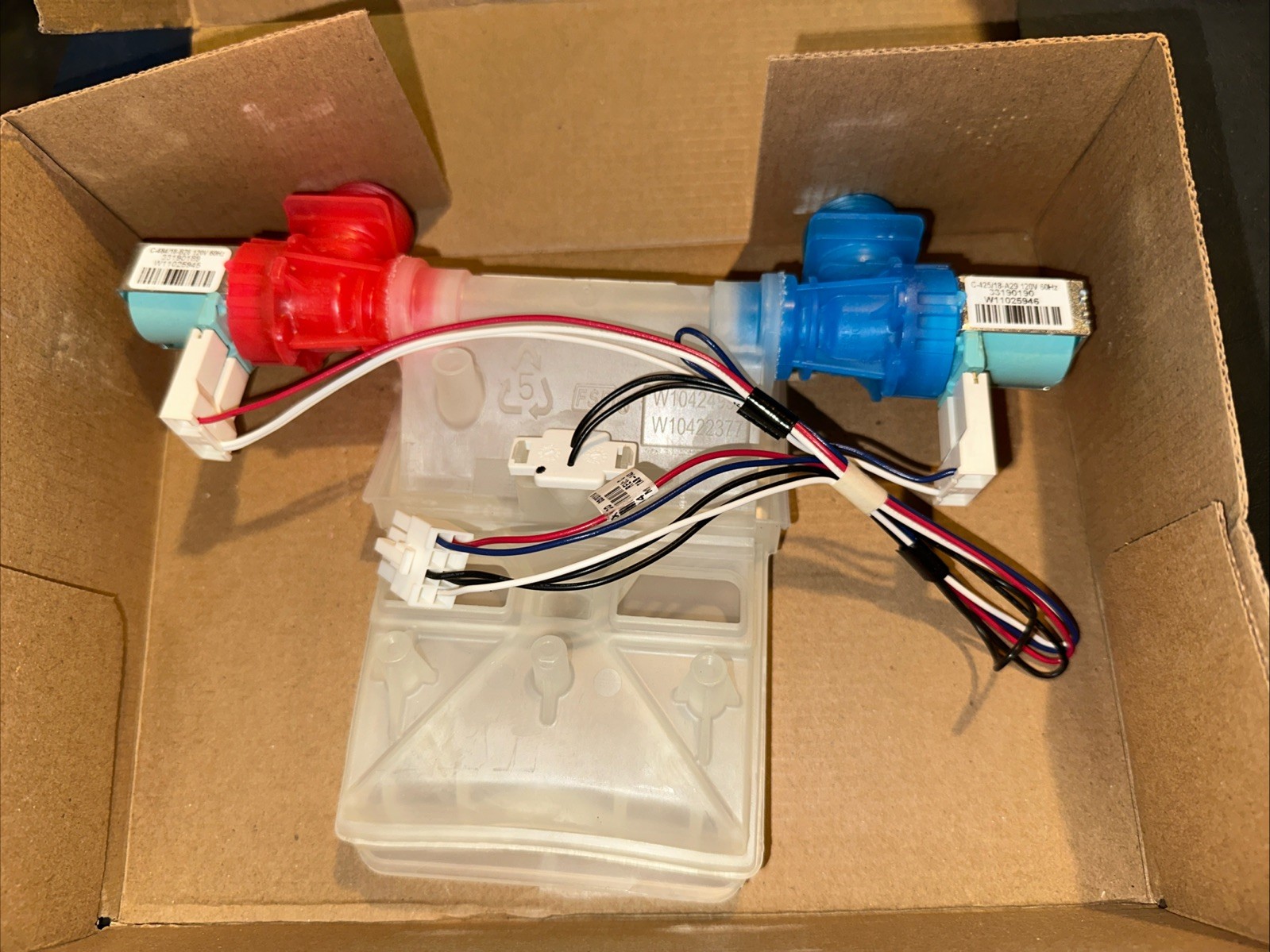 W11210459 Washer Washing Machine Water Inlet Valve W10701459 W10838319 W10869799 gallery