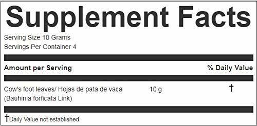 Hanan Peruvian Secrets PATA de VACA Herbal Tea | 100% Natural Cow's Foot Leaves gallery