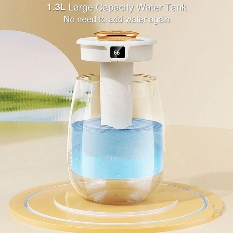 1500ml Humidifiers for Bedroom Large Room Office Cool Mist Air Humidifier Indoor gallery