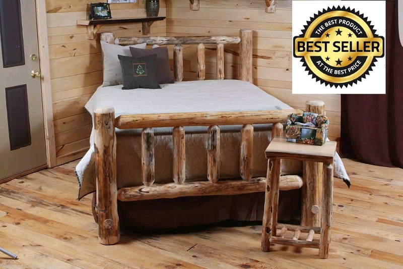 Rustic Log Bed! MOST SOLD on Ebay! #1 Seller! MOST SOLD!! gallery