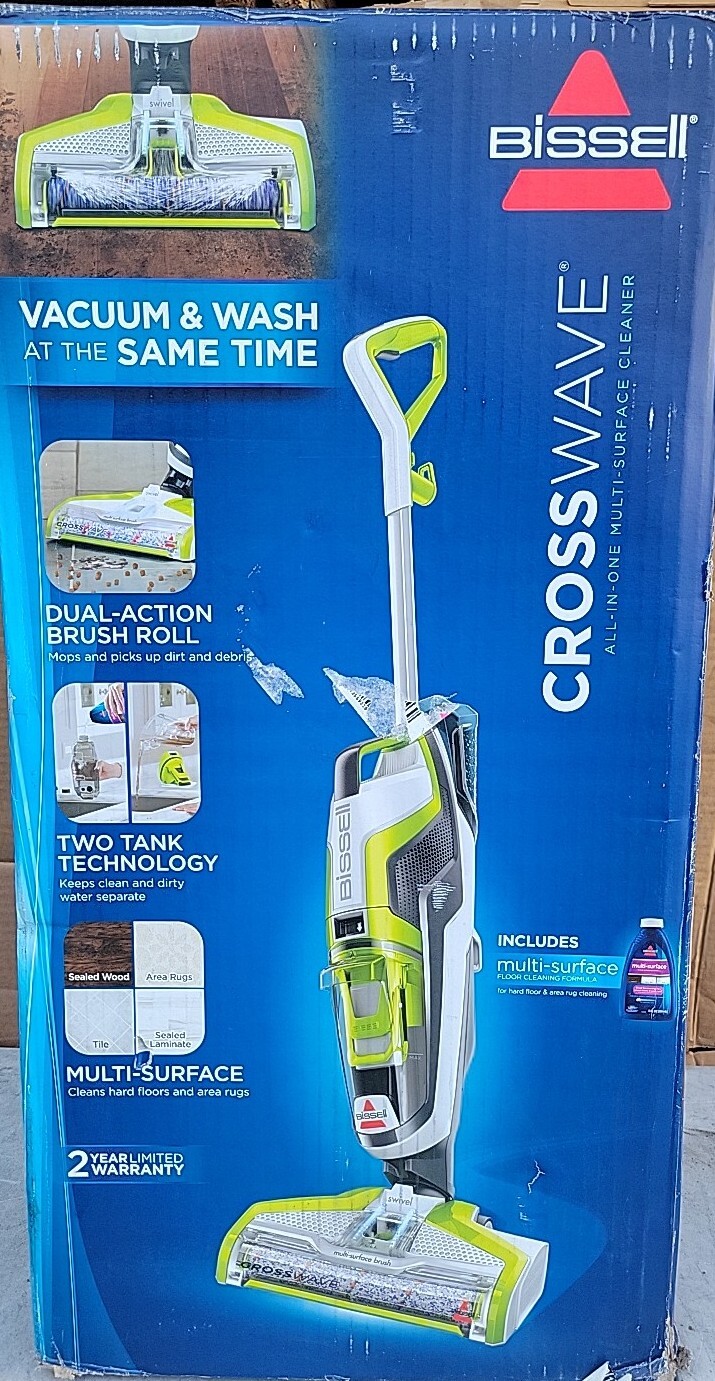 ⚡️ Bissell CrossWave Floor & Area Rug Vacuum - 1785 🆕️Distress Box ⚠️ gallery