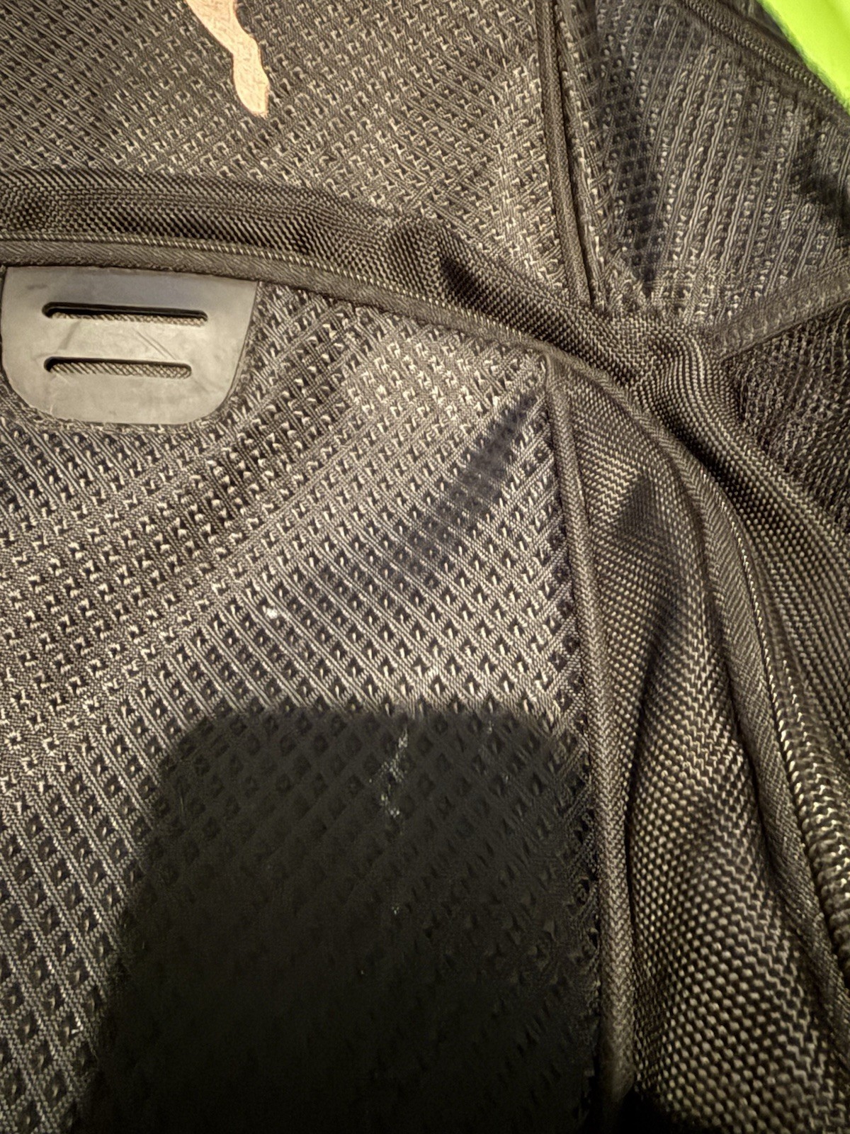 PUMA Black Hiking Backpack 4 Pockets Zipper Adjustable Straps Polyester 5