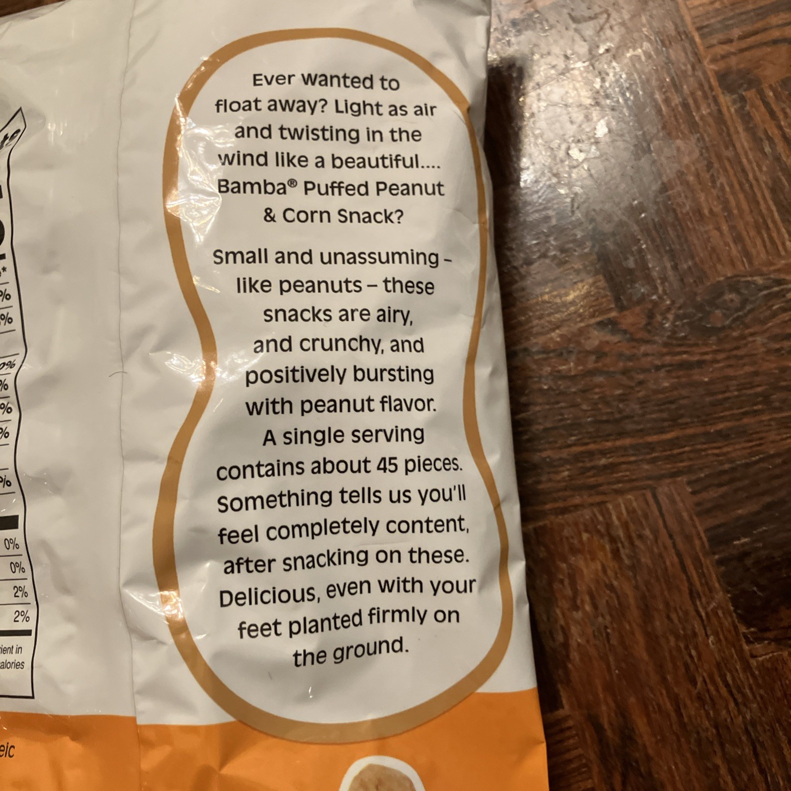 Trader Joe's BAMBA Puffed Peanut & Corn Snacks 3.5 oz (100g) - 2 Bags Pack Set gallery