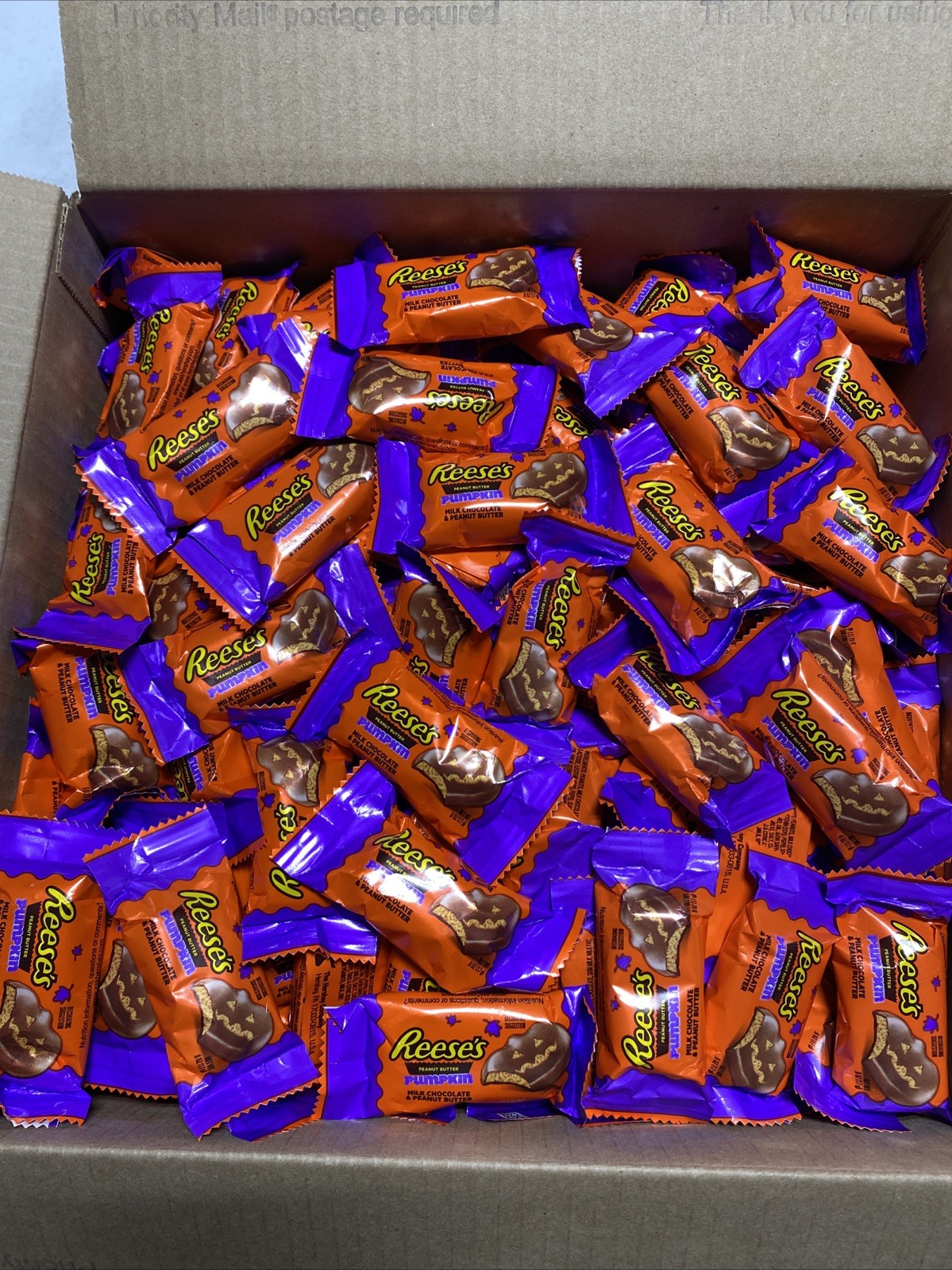 Reese's Halloween Peanut Butter Pumpkins- 10 LBS Bulk Lot BB: 08/2026 gallery