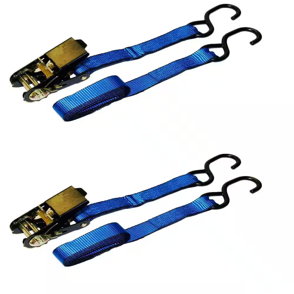 Ratchet Tie-Down Straps (2-Pack) 15 Ft. X 1 In. 1500 Lbs. Heavy Duty gallery