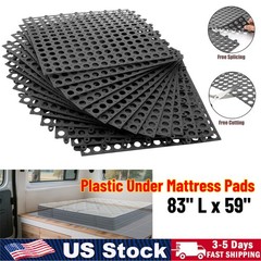 Plastic Ventilated Mattress Underlay Pad for RV Boat Camper – 83″ L X 59″ W Inte