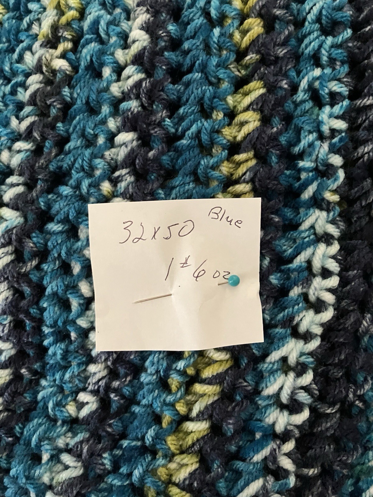 Handmade Crocheted Lap Blanket Approximately 32X50 Bright Multicolor Boho Granny gallery