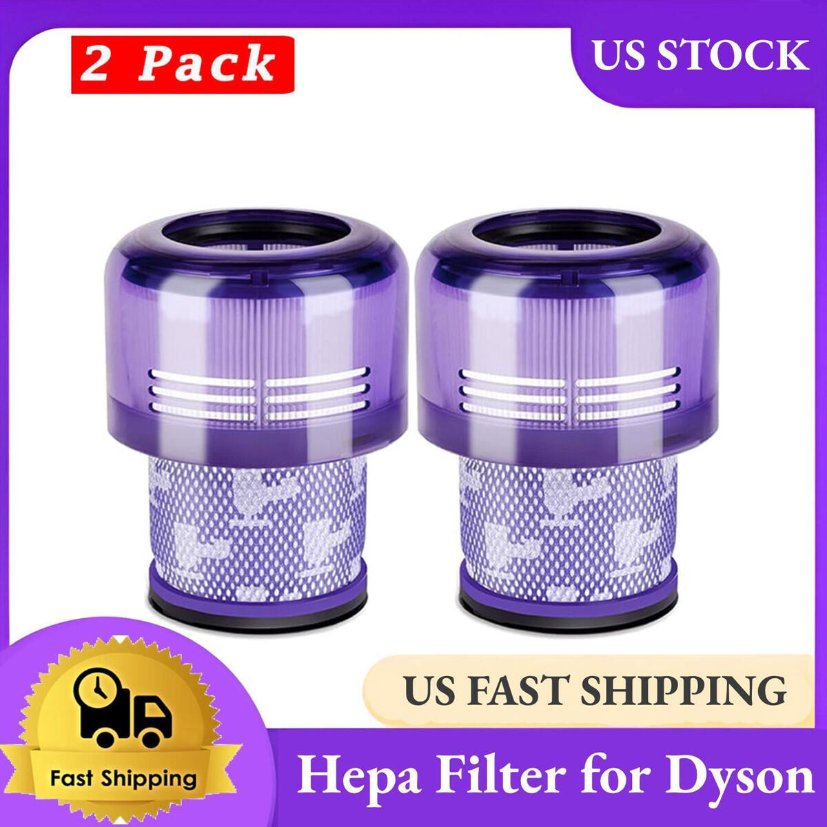 2Pcs Replacement Hepa Filter for Dyson SV14 SV15 SV17 SV22 SV28 Vacuums gallery