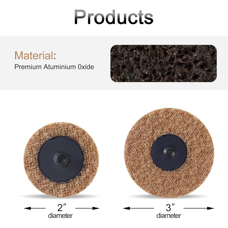 47Pcs 2"/3" Nylon Surface Conditioning Discs for Grinding, Polishing & Deburring gallery