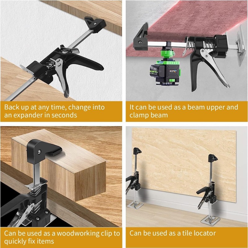 Construction Jack, Labor Saving Arm Jack,Hand Lifting Jack Tool 15.55 Inch gallery