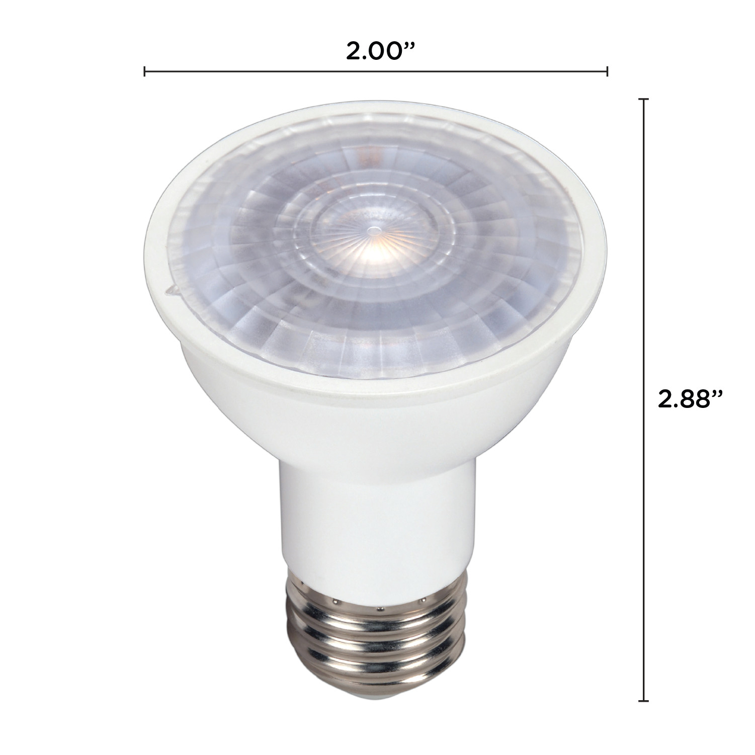 Satco S9389 LED Reflector Bulb 6.5W =60W PAR16 5000K 120V 40 Degree E26 Medium gallery