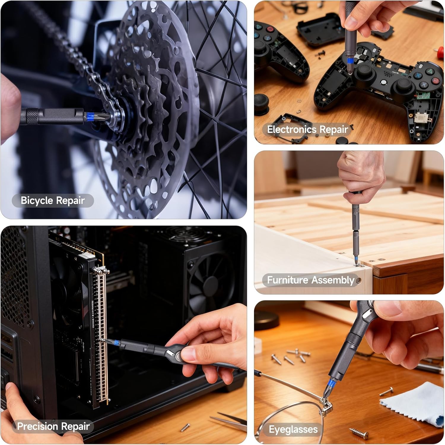 Fronnor 34 in 1 Ratcheting Handle Magnetic Screwdriver gallery