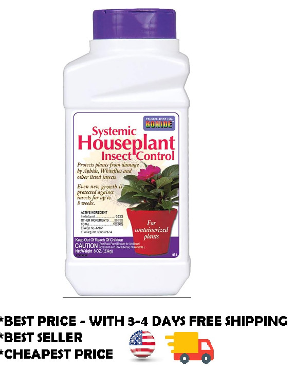 Bonide Systemic Houseplant Insect Control, 8 oz Ready-to-Use Granules for Indoor gallery