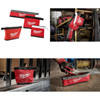 Milwaukee Multi-Size Zipper Tool Bags 14", 12", 8", 6" Pouches (4-Pack), Red gallery