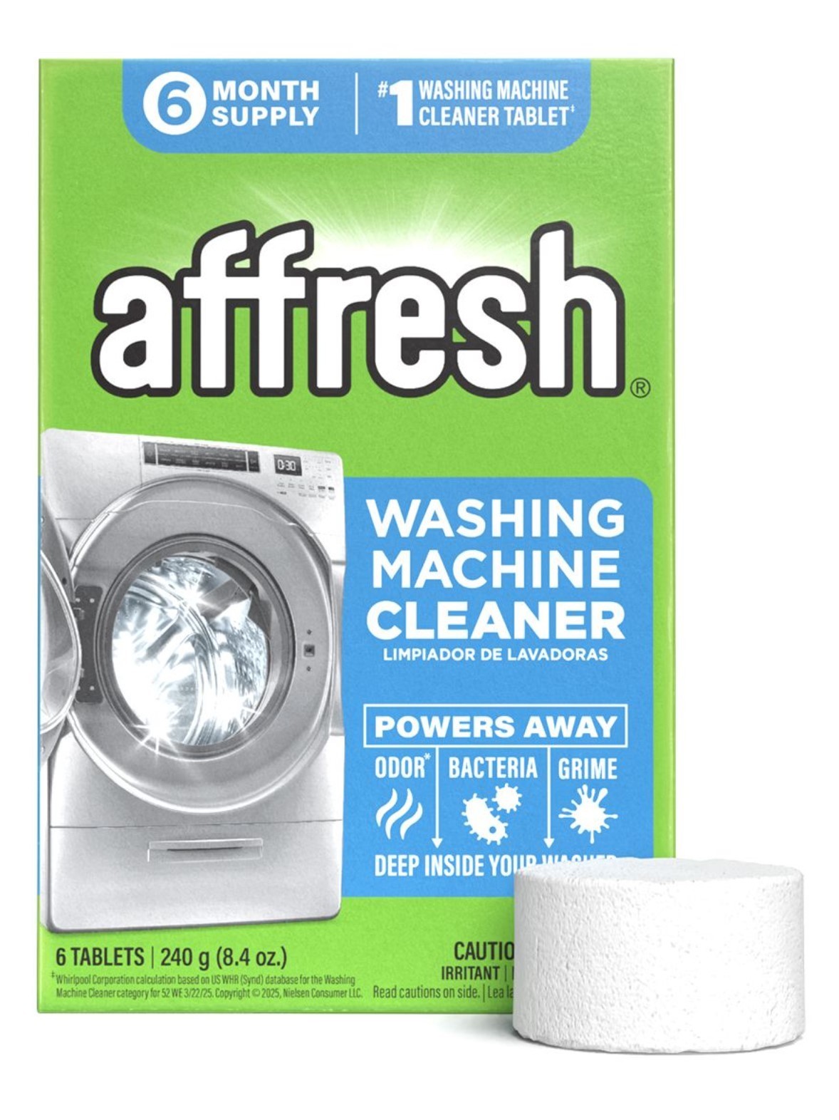 Affresh Washing Machine Cleaner, For Whirlpool, Maytag & Amana, - 6 Tablets gallery