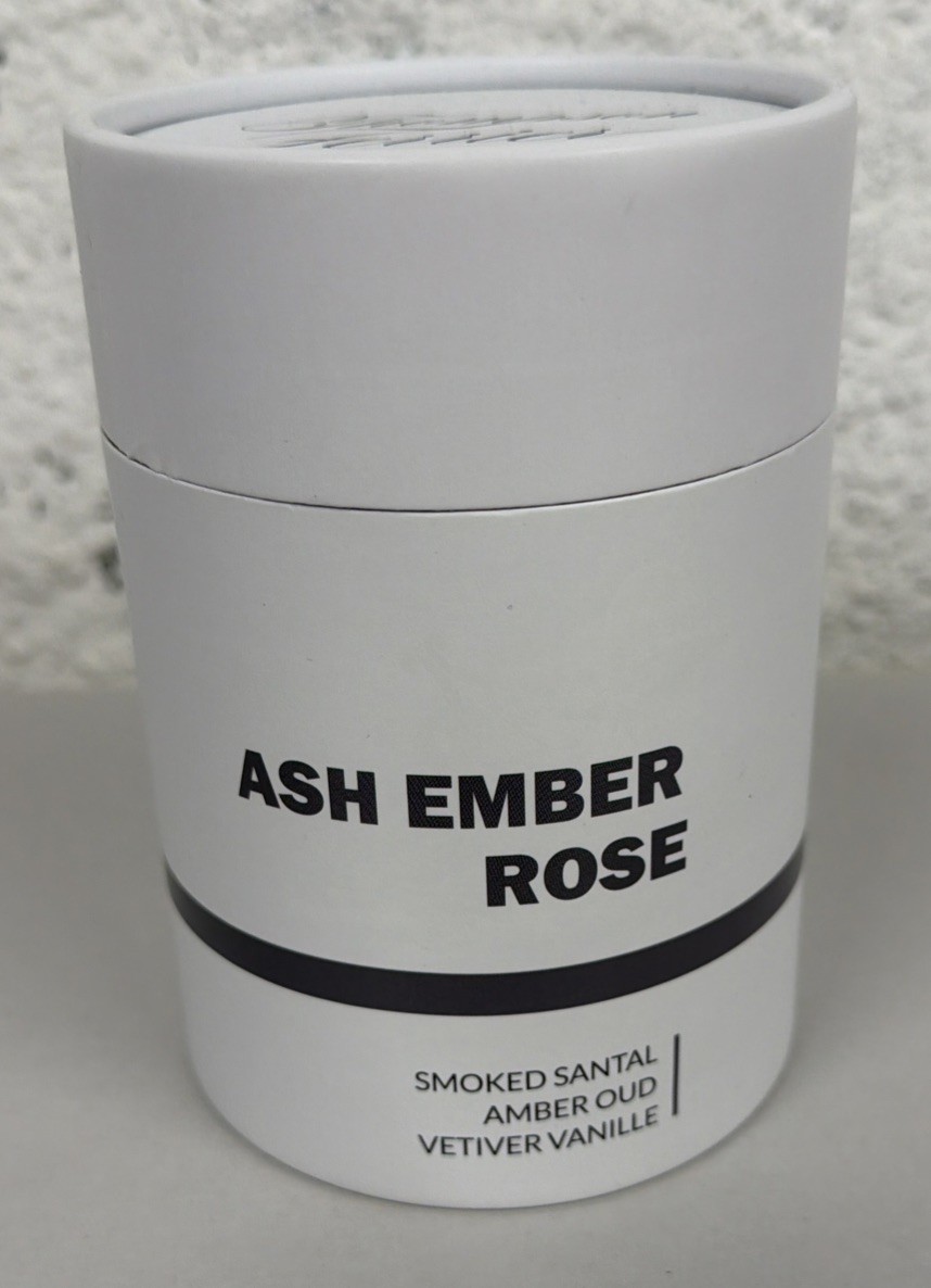 THOMPSON FERRIER ASH EMBER ROSE SMOKED SANTAL AMBER OUD VETIVER VANILLE CANDLE gallery