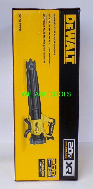 Boxed Dewalt DCBL722B 20V Brushless Cordless Handheld Blower 20 Volt 450 CFM gallery