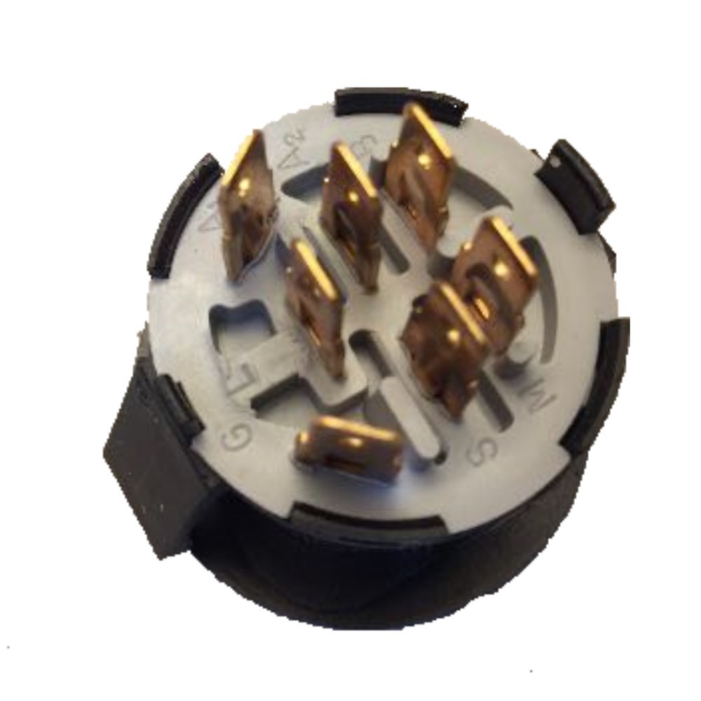 Raven MPV7100 Mower Generator Ignition Key Start Switch 35310-H200100-0001 & Key gallery