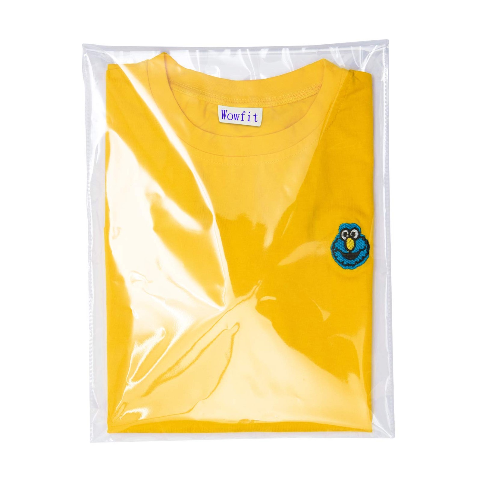 Wowfit 100 Count 9x12 Inch Clear Cellophane (Pack of 100), gallery