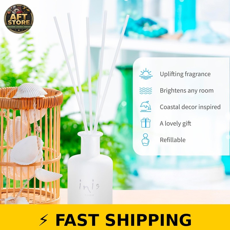 Inis Clean Ocean Reed Diffuser Set - 3.3fl oz gallery