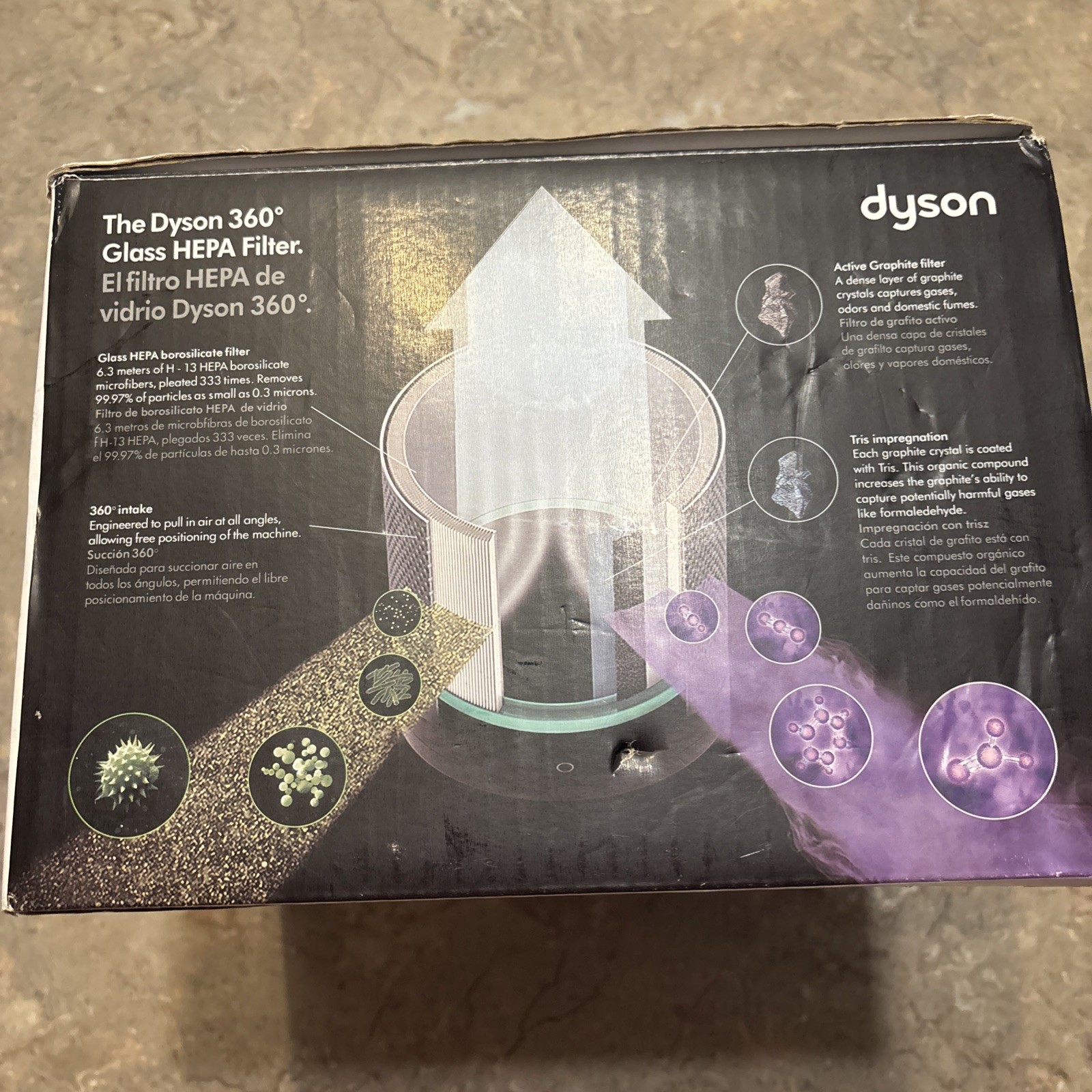 Dyson Pure Replacement Filter Hot Cool Link Desk 360 Glass HEPA OEM New gallery