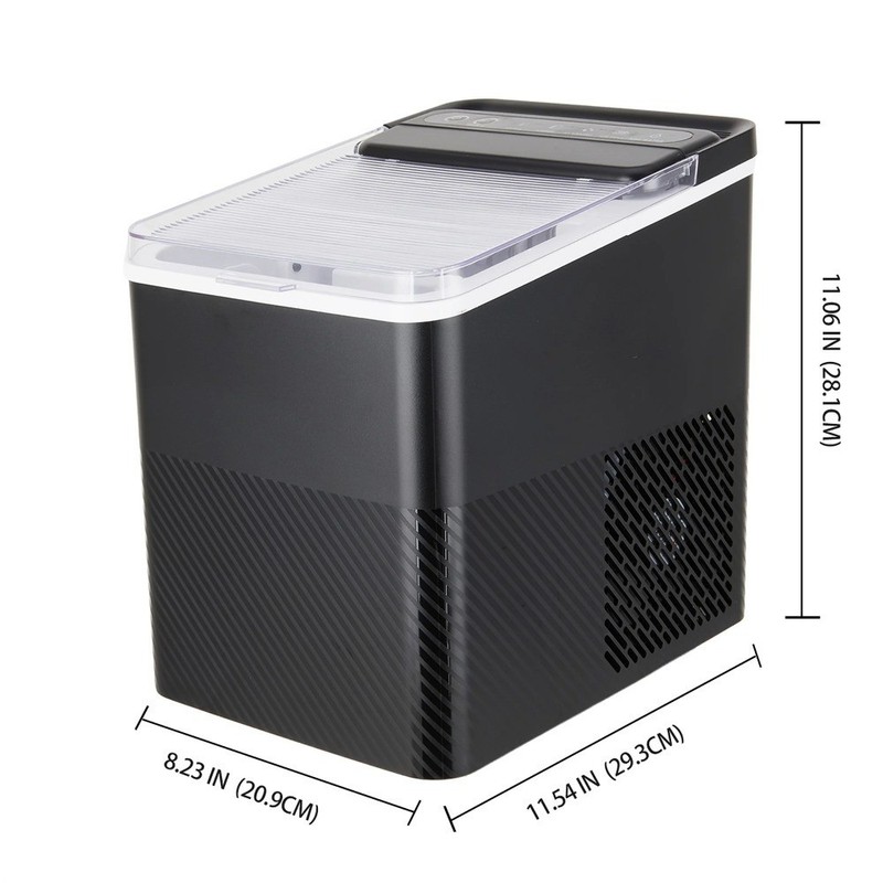 Portable Countertop Ice Maker Machine 26 lbs Daily Compact Ice Maker Quick Ice gallery
