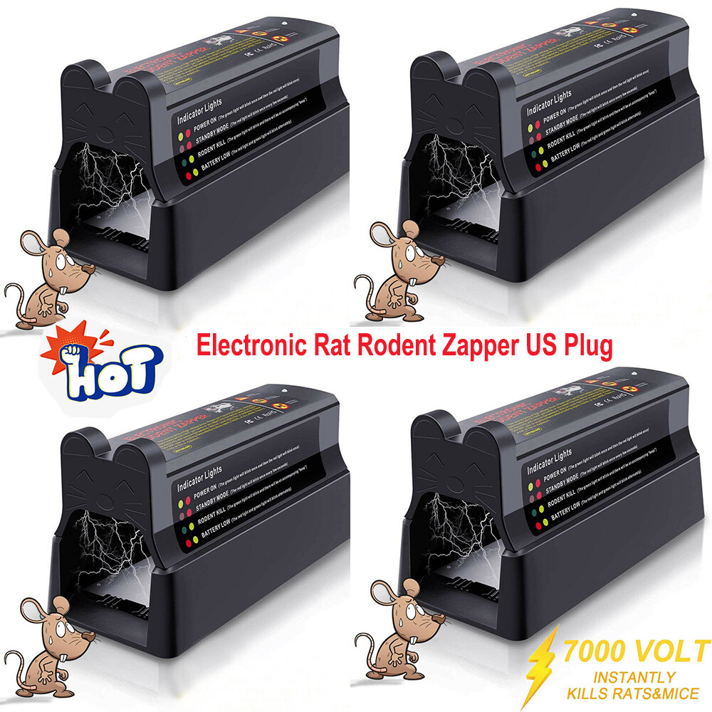 Electronic Mouse Trap Mice Rat Killer Victor Pest Control Electric Rodent Zapper gallery