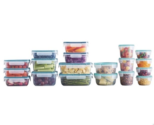 Snapware Clear BPA Free Plastic Storage 38-Piece Container Set -Freezer Safe gallery