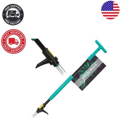 Ergonomic 39-Inch Weed Pulling Tool – Durable 3-Claw Design for Quick Weeding