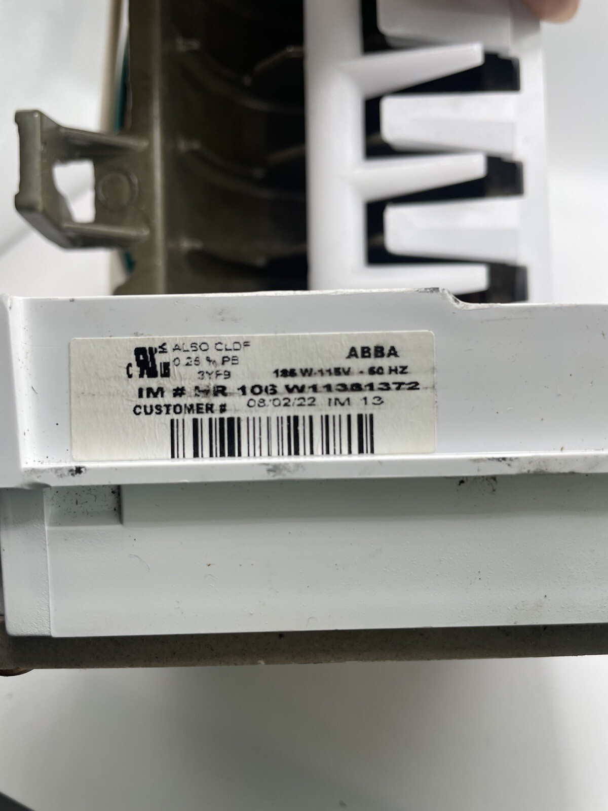 Whirlpool Icemaker Replacement for Refrigerator W11381372 gallery