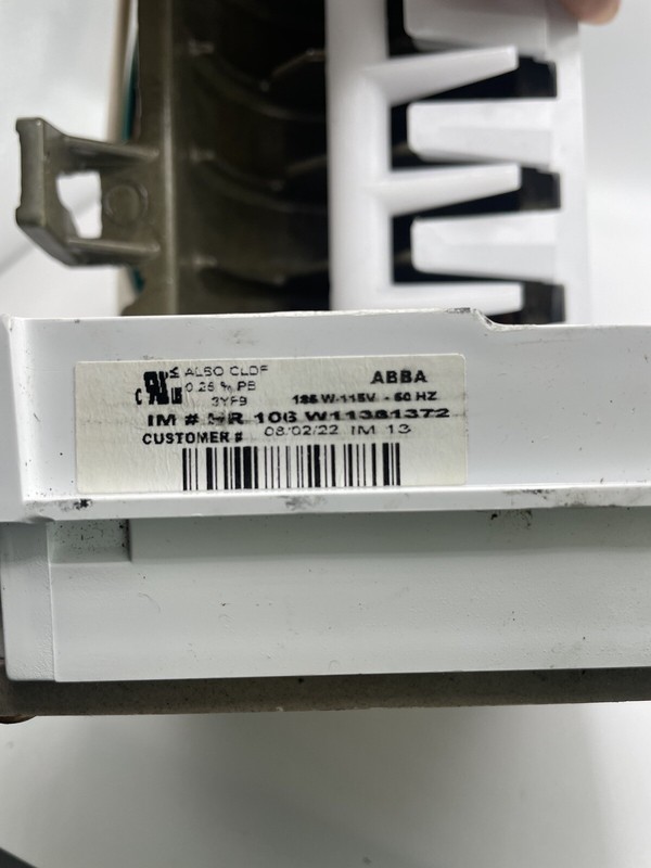 Whirlpool Icemaker Replacement for Refrigerator W11381372 gallery