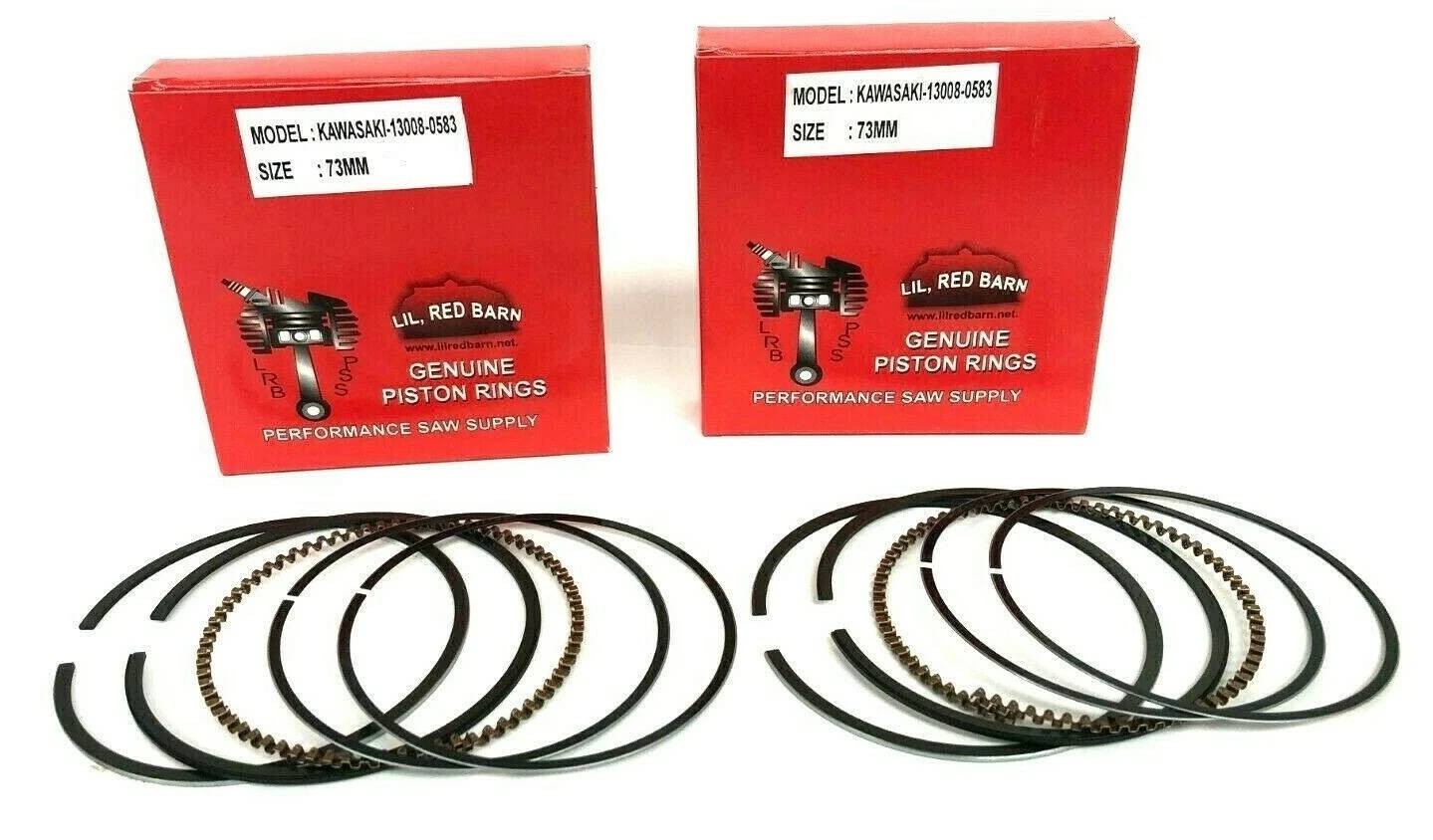 STANDARD REBUILD KIT PISTON RINGS GASKETS FITS KAWASAKI FR541V FR600V 13008-0583 gallery