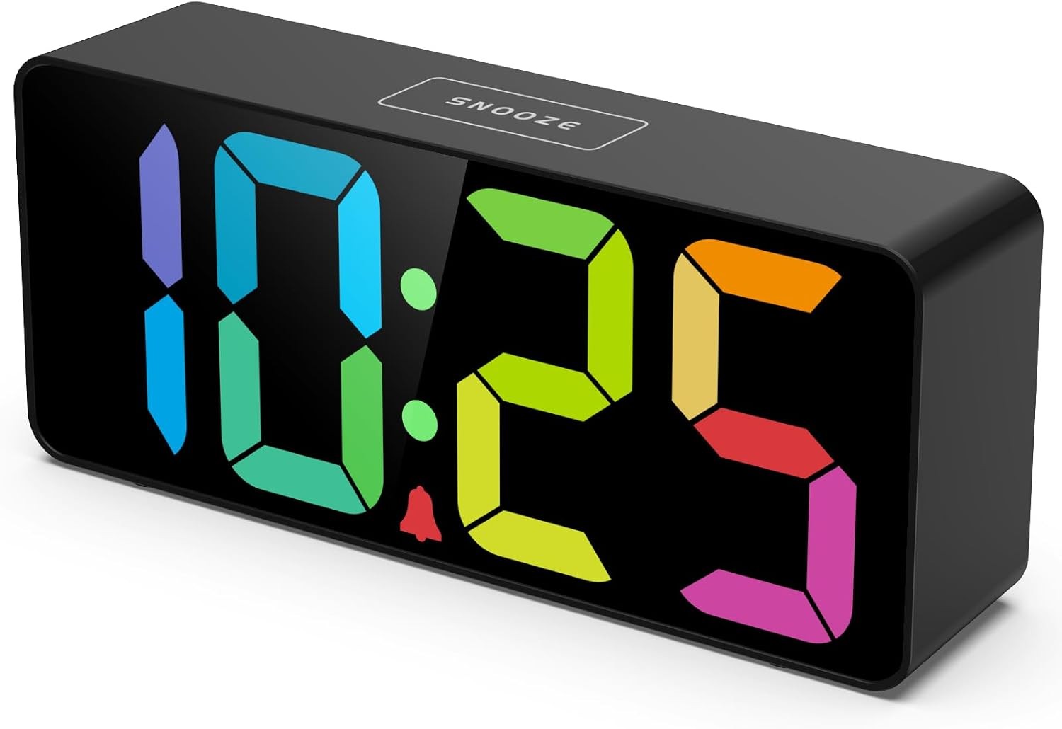 7.5 Inches Big Number Alarm Clock for Seniors & Kids, 0-100% Adjustable gallery