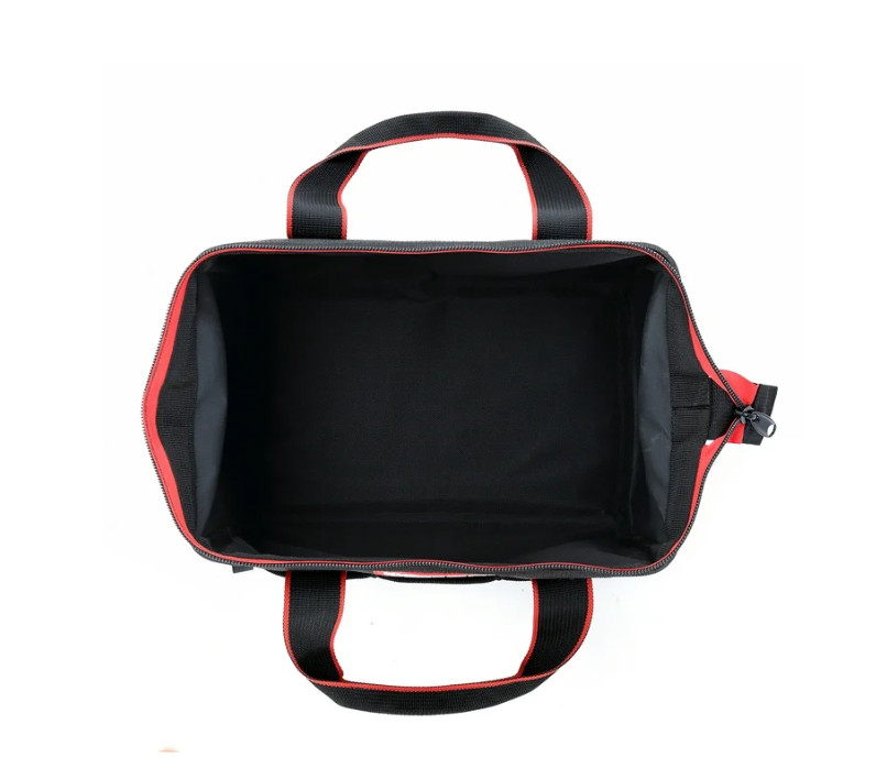 2 PACK Hyper Tough 12-inch Polyester Tool Bag, with Full-Length Zipper gallery