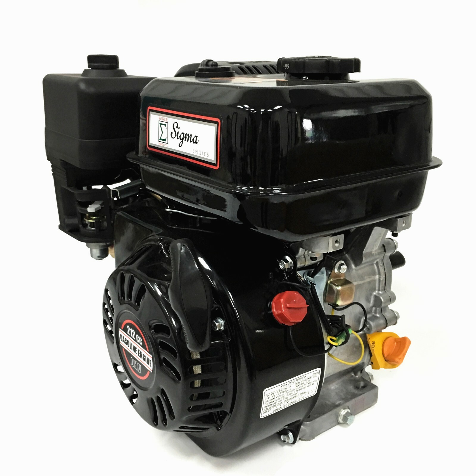 Sigma 6.5 HP 212cc OHV Gas Engine For Cement Mixer Mowers Same Predator Factory gallery
