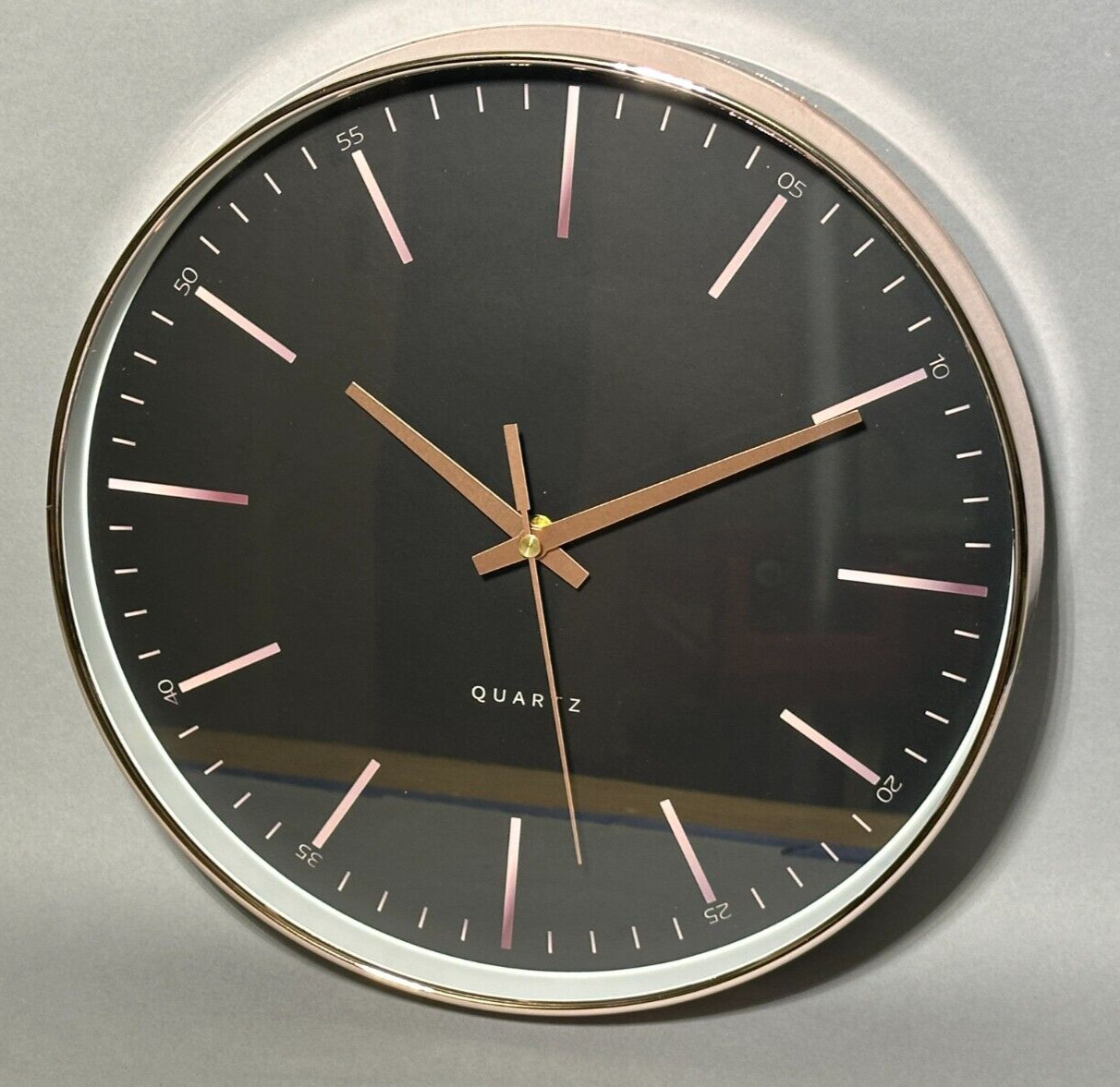 New Quartz Standard Wall Clock Roman Numerals - Home Decor 11.5" gallery