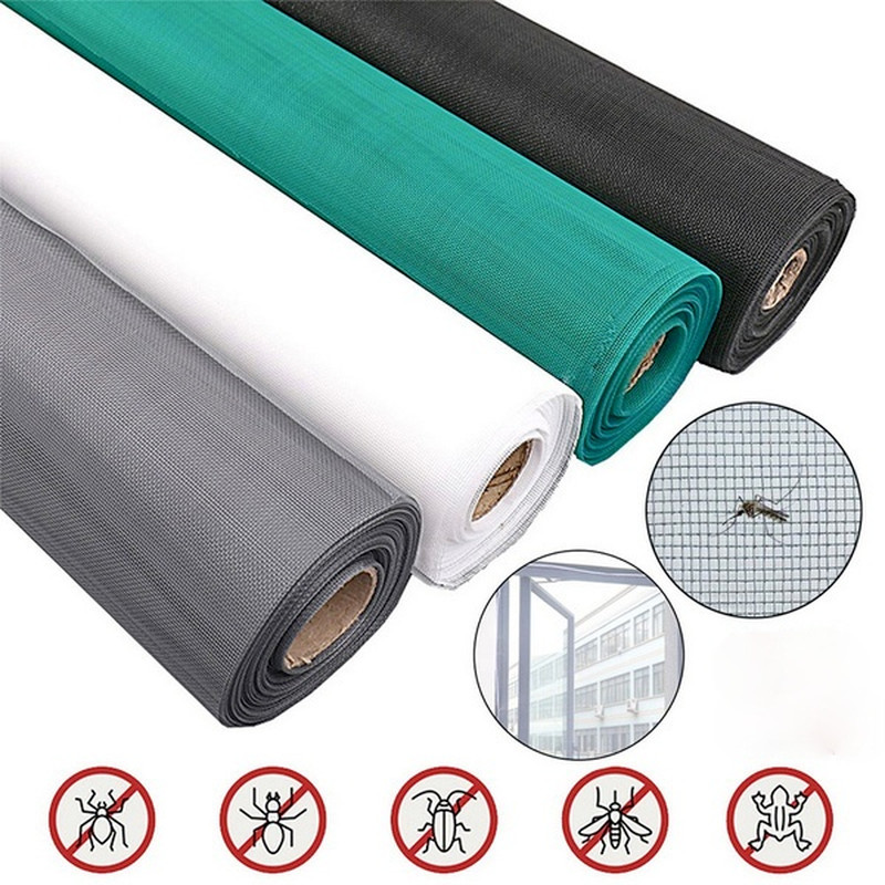 20 Meshe Cutable DIY Mosquito Screen Net Mesh Fabric Door Window Insect Anti gallery