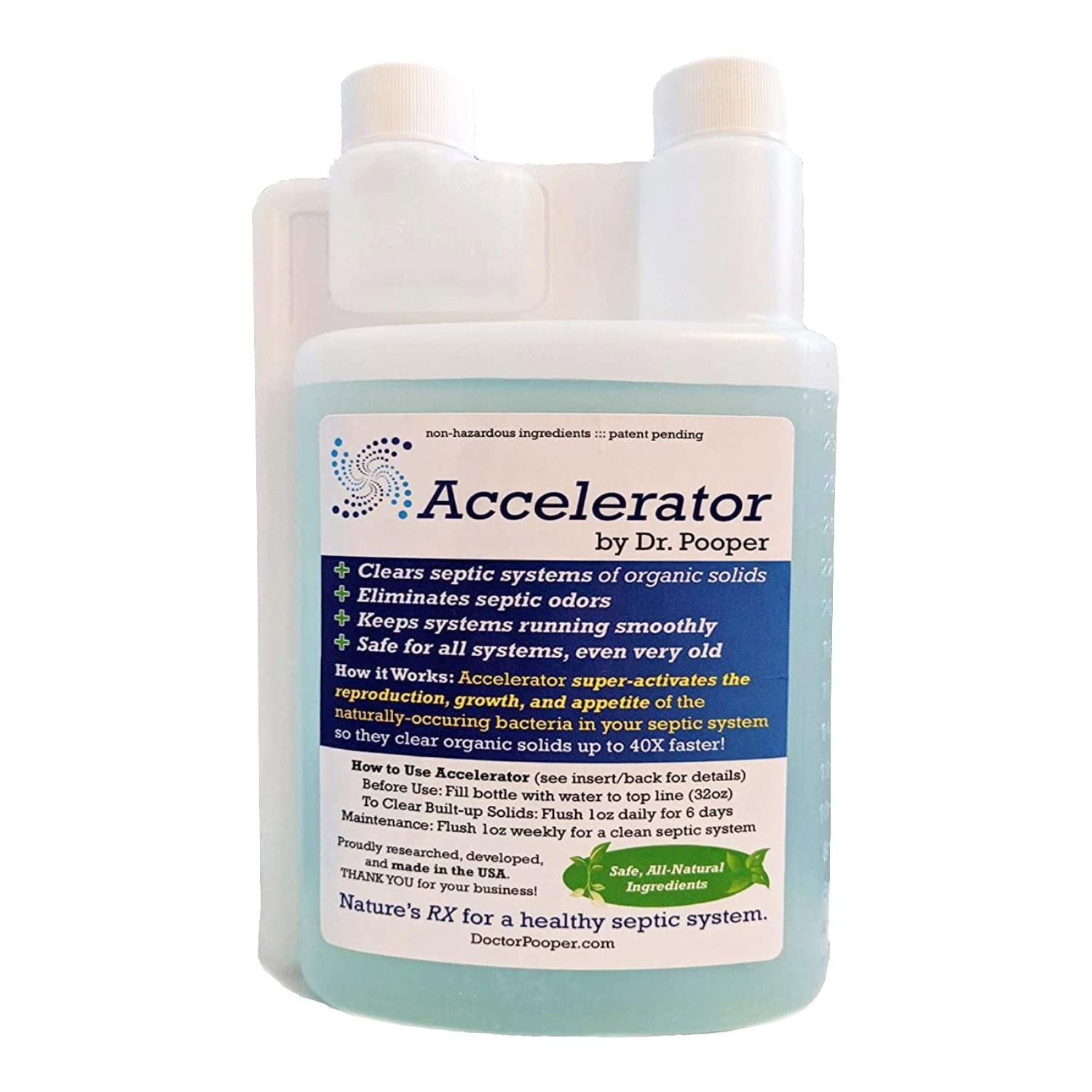 Dr. Pooper Accelerator Septic Tank Treatment - Safe for All Septic Systems gallery