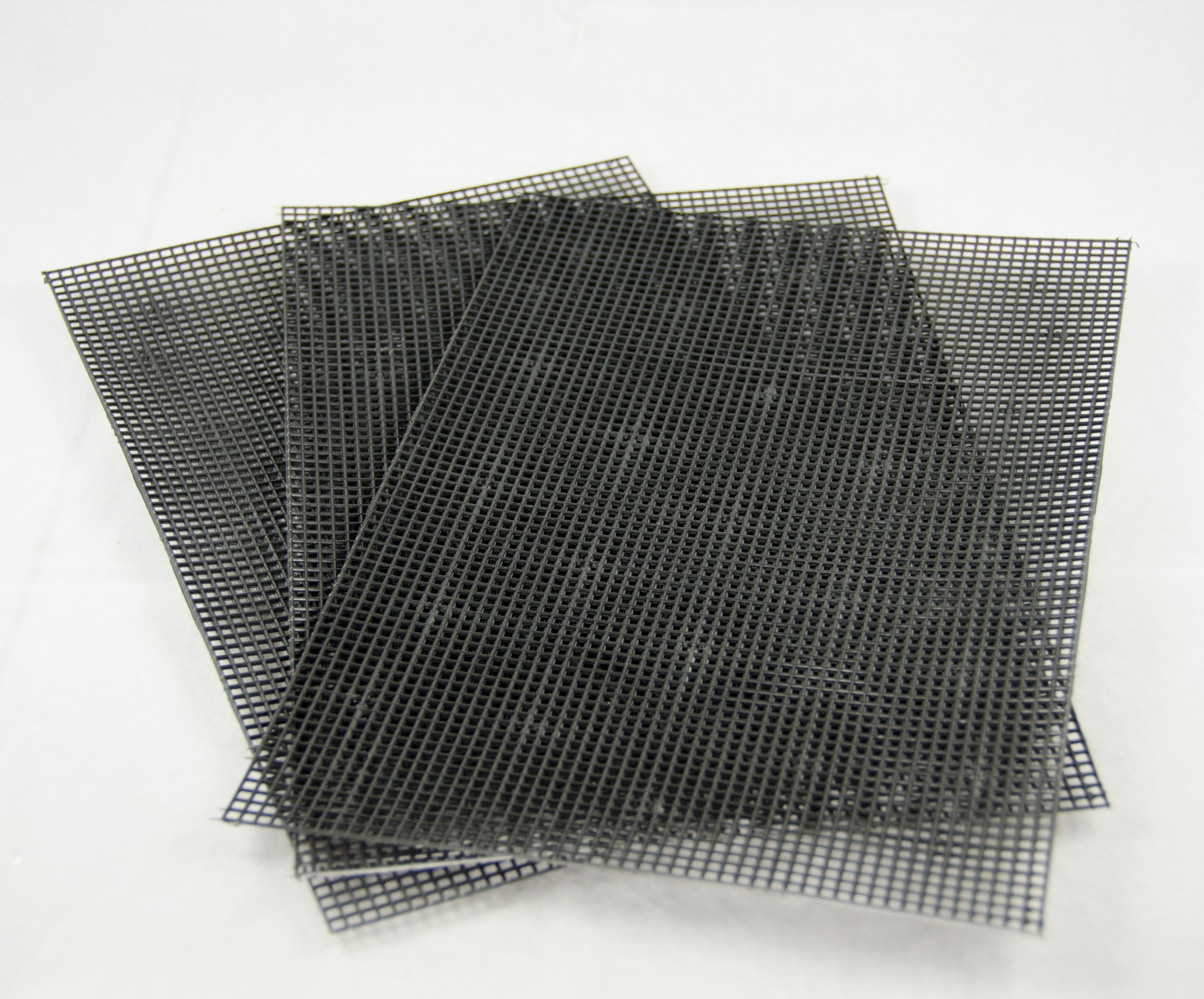3 Sheets Plastic Drainage Mesh / Screen / Net for Bonsai Pot - 7.8"x 11.8" Black gallery
